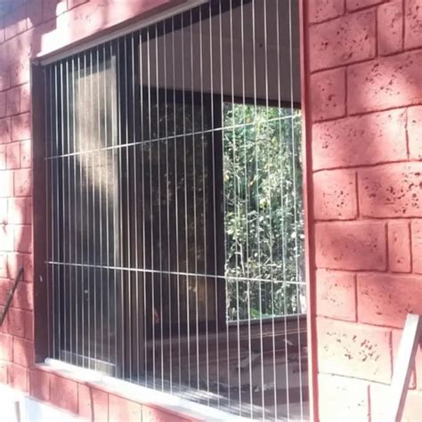 Simple Mm Stainless Steel Invisible Window Grill For Apartment At Rs