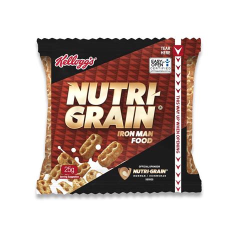 Kelloggs Nutri Grain Cereal Portion Control 25g Carton 30 Winc