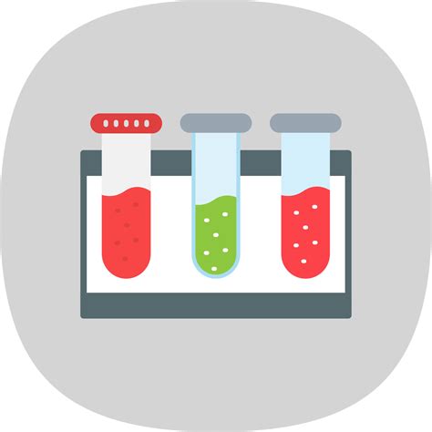 Test Tubes Flat Curve Icon Design 43799890 Vector Art At Vecteezy