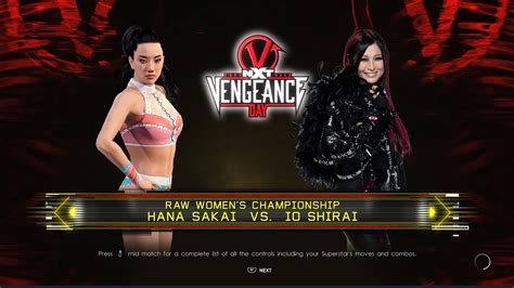 Wwe K Universe Mode Hana Vs Io Shirai Youtube