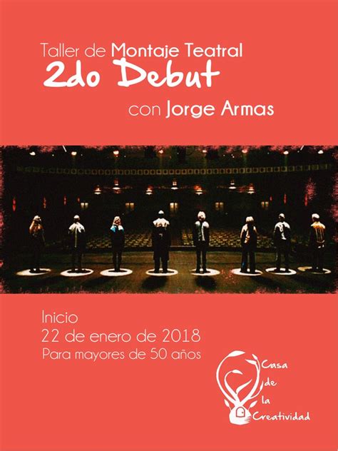 Brochure 2do Debut Teatral Pdf Teatro Entretenimiento General