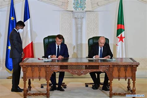 LAlgérie et la France signent plusieurs accords de coopération