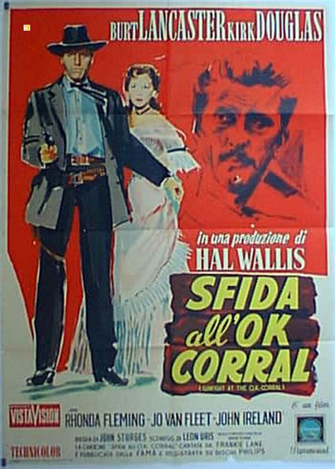 "SFIDA ALL OK CORRAL" MOVIE POSTER - "GUNFIGHT AT THE OK CORRAL" MOVIE ...