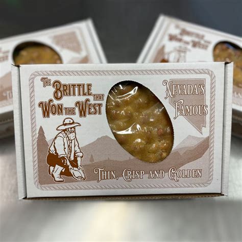 Souvenir Peanut Brittle Box – Chocolate Nugget Candy Factory