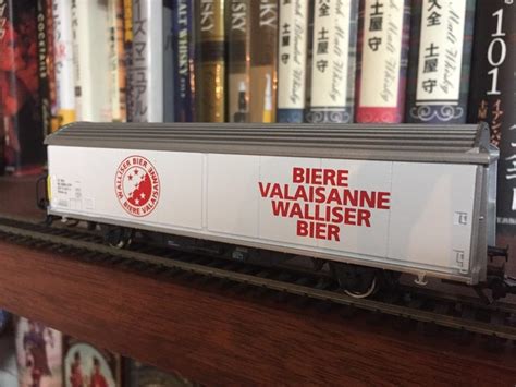 WALLISER BIER BIERE VALAISANNE 1Marklin HO Beer Wagons And