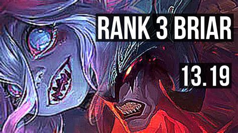 BRIAR Vs AATROX TOP Rank 3 Briar 11 Solo Kills Legendary TR