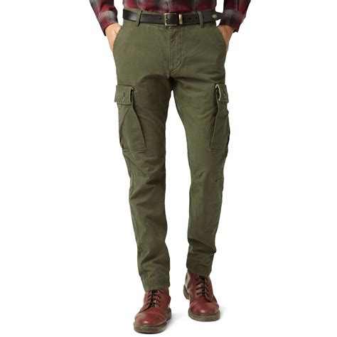 Dockers Alpha Bridgehead Cargo Pants In Green For Men Lyst