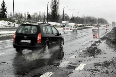 Spadek Temperatury Oblodzenie Na Drogach