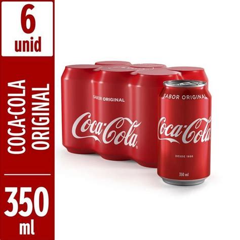 Refrigerante Coca Cola Ml Fardo C Lata Lv Pg Oferta Na