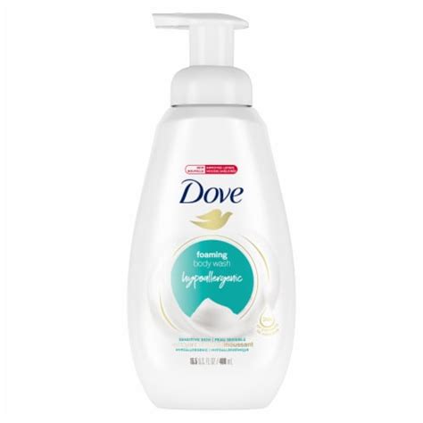 Dove Sensitive Skin Instant Foaming Body Wash 135 Fl Oz Kroger