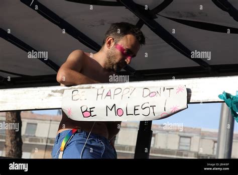 Rome Italy 10th June 2017 People Celebrate Gay Pride In Rome Italy Gari Wyn Williams Alamy