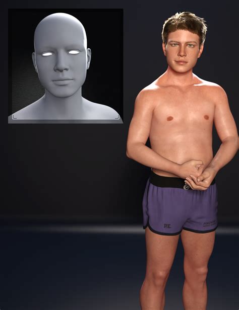 M3d Teen 8 Classmates Head Shapes For Genesis 8 Male Daz 3d