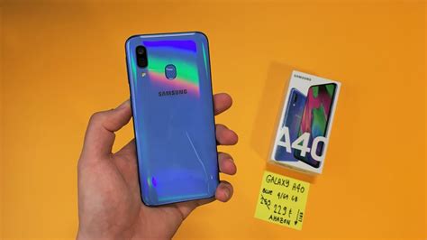 Samsung Galaxy A40 Blue Telegraph