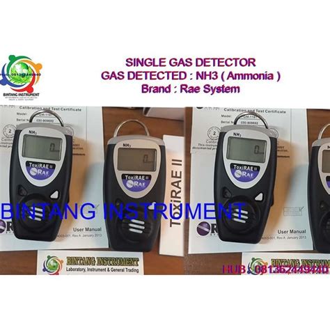 Jual Single Gas Detector Nh Ammonia Single Gas Detector H S O Co So