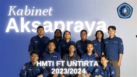 Welcoming Hmti Ft Untirta 20232024 Kabinet Aksapraya Youtube