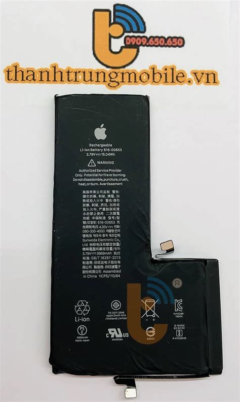 Thay pin iPhone 11 Pro Max Pin iPhone 11 Pro giá tháng 12 HCM Điện