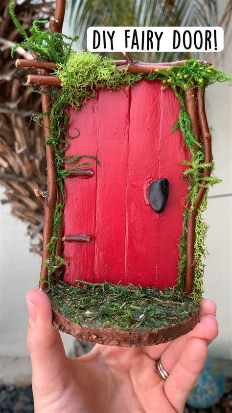 Diy Fairy Door Diy Fairy Door Fairy Garden Crafts Diy Fairy