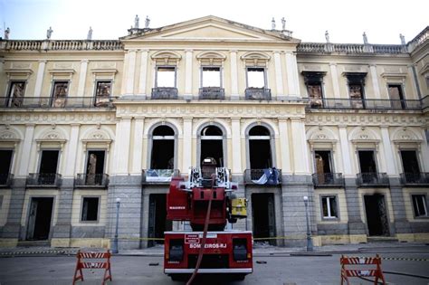 Brazil Rio De Janeiro National Museum Fire Aftermath