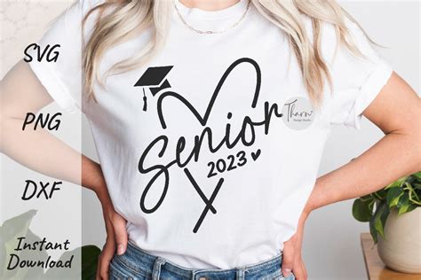 Senior 2023 Graduation Svg Sublimation Graphic By Dsigns · Creative Fabrica