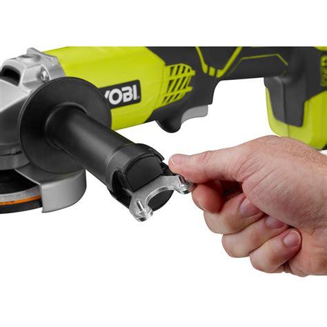 Ryobi 18 One 18v Cordless 4 12 In Angle Grinder Kit