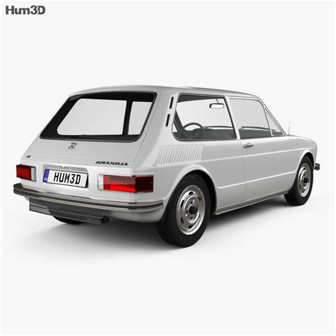 Volkswagen Brasilia 1973 3D model - Download Hatchback on 3DModels.org