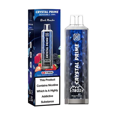 Crystal Prime 7000 Disposable Vape 10x Multipack 20mg Aroma King