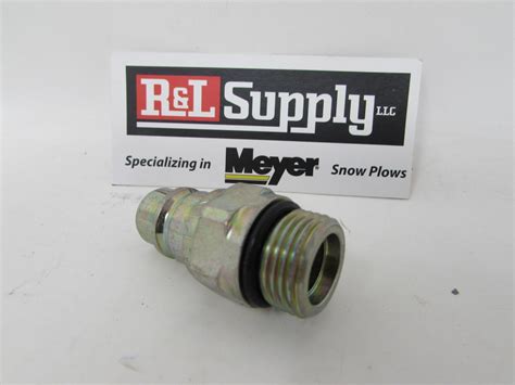 New Meyer Plow Pin Style Male Coupler Half O Ring E E H E