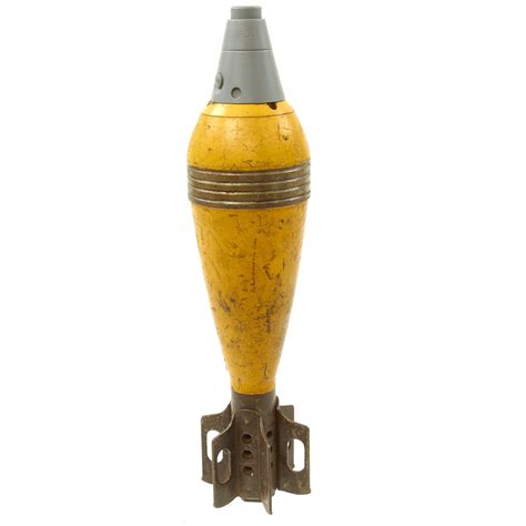 Original Us Wwii 81mm Mortar M43 He Shell International Military