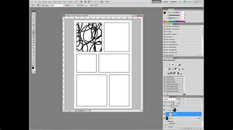 Digital Comics In Adobe Photoshop Part I Setting Up Panels Youtube