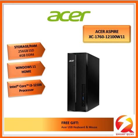 Acer Aspire Xc W Desktop I Gb Gb W Home