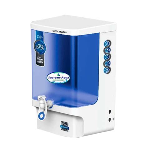 Supreme Aqua Jade White Green Ro Water Purifier 18 L At Rs 9800 00