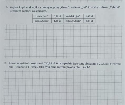 Prosz O Pomoc W Zadaniach Z Matematyki Brainly Pl