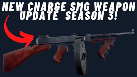 Fortnite New Leaked Charge Smg Weapon Gameplay Update Season