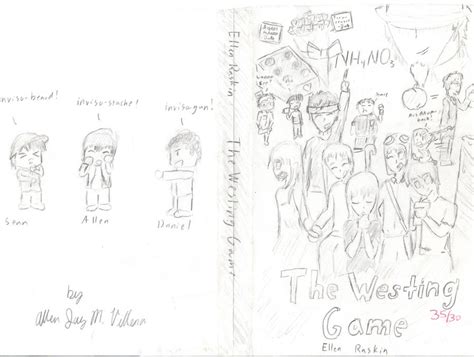 Westing Game Book Cover by 4LL3NR0CK5 on DeviantArt