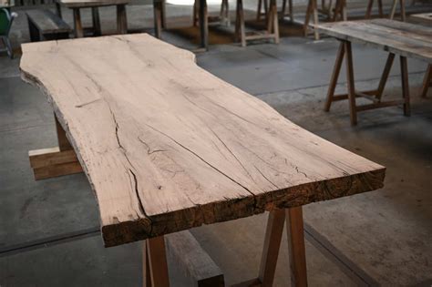 Oak Trunk Table And Table Tops