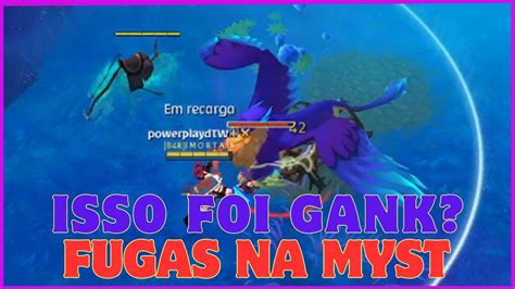 COLETOR Fugindo De GANK NA MYST ALBION ONLINE YouTube