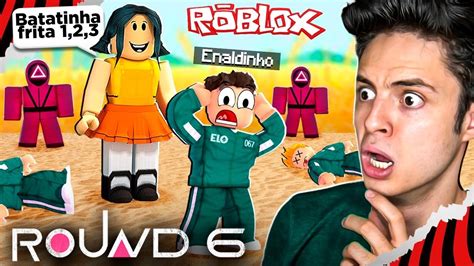 JOGUEI ROUND 6 NO ROBLOX BATATINHA FRITA 1 2 3 YouTube