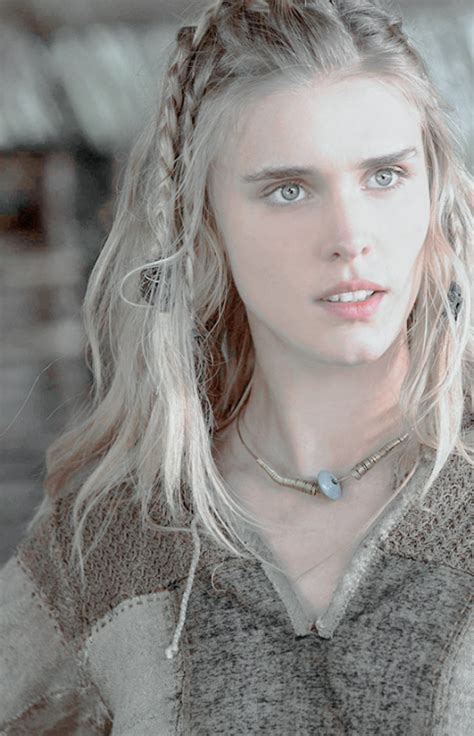 ﾟ ♛ Bow Down Gaia Weiss Viking Hair Vikings