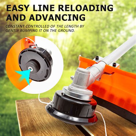 43cc Brush Cutter Whipper Snipper + 4 Blades - Dynamic Power