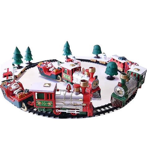 Conjunto De Trem De Natal Conjunto De Trem Ferrovi Rio El Trico