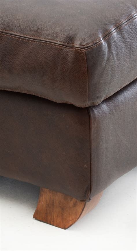 Ashley Furniture Leather Chaise Lounge | EBTH