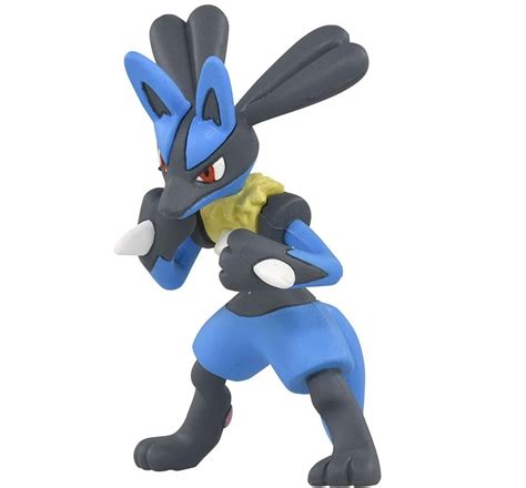 Figura Pokemon Lucario Moncolle De Takara Tomy