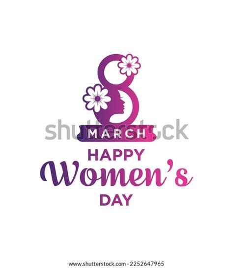 International Womens Day Logo Designs Inspiration Stock Vector (Royalty Free) 2252647965 ...