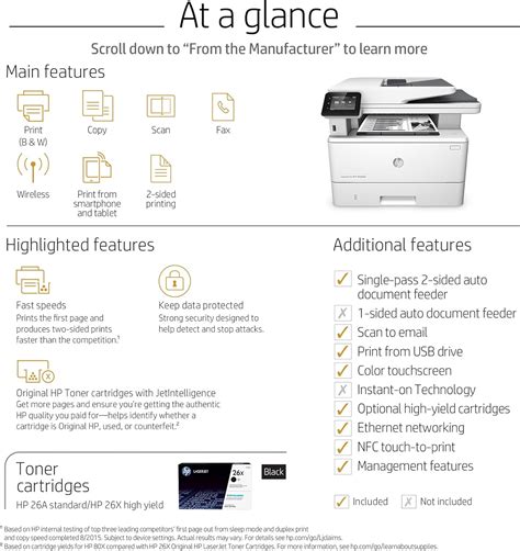 Impresora Inal Mbrica Hp Laserjet Pro Mfp M Fdw Todo En Uno Con Copia