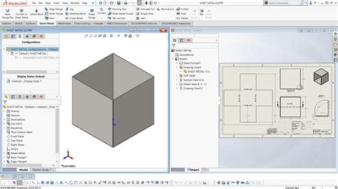 How to automatically create a SOLIDWORKS Flat Pattern Configuration