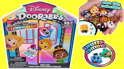 Unboxing New Disney Doorables Technicolor The Must Have Collectible