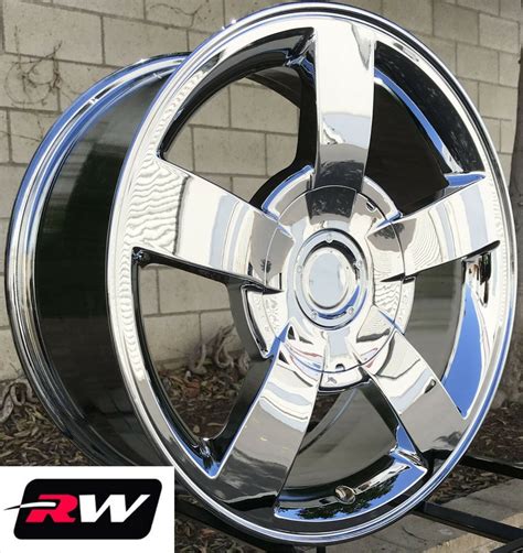 Chevy Silverado Ss Oe Replica 22 Inch Chrome Aluminum Wheels