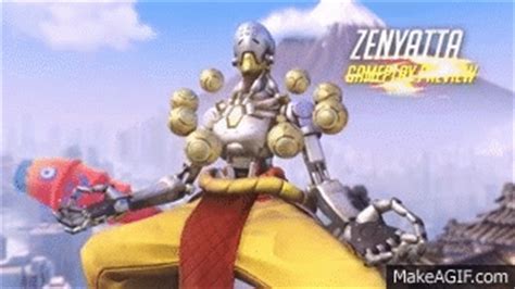 Zenyatta Gameplay Preview Overwatch 1080p HD 60 FPS On Make A