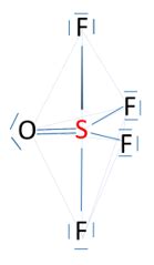 What is the molecular geometry of OSF4? | Homework.Study.com