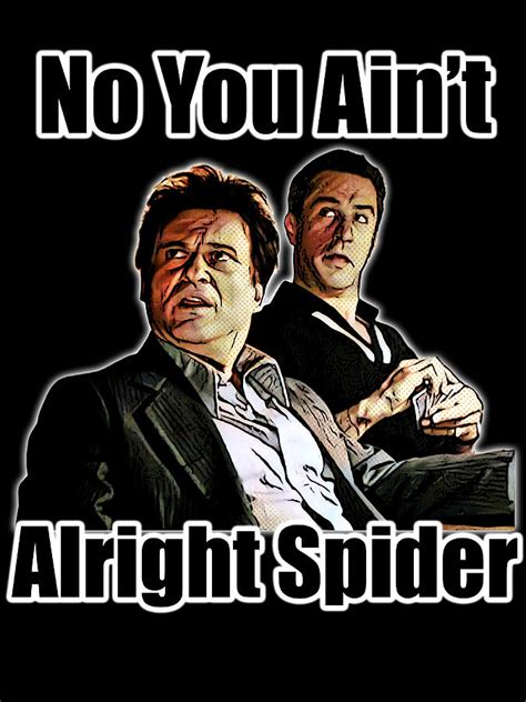 You Aint Alright Spider Nostalgia Painting By Hollie Karl Pixels